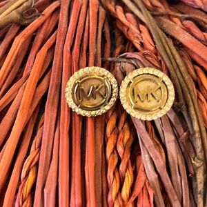Michael Kors rose gold earrings